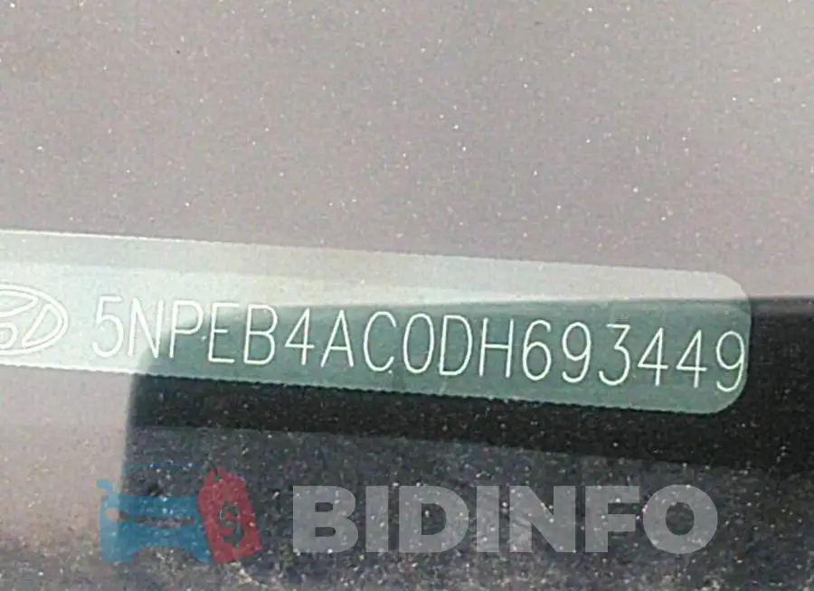 5NPEB4AC0DH693449 Photo# 9