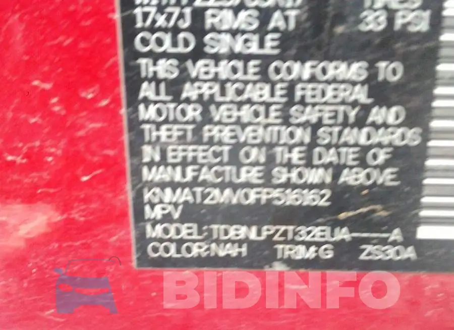 KNMAT2MV0FP516162 Photo# 9
