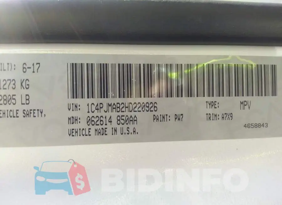 1C4PJMAB2HD220926 Photo# 9