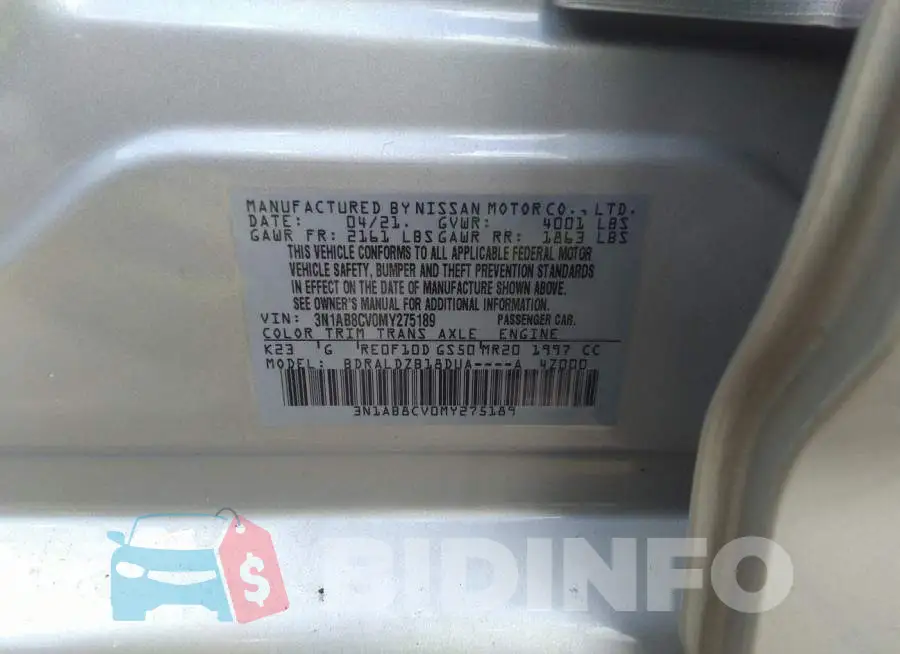 3N1AB8CVOMY275189 Photo# 9