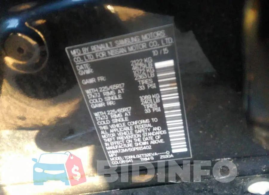 KNMAT2MV5GP615402 Photo# 9