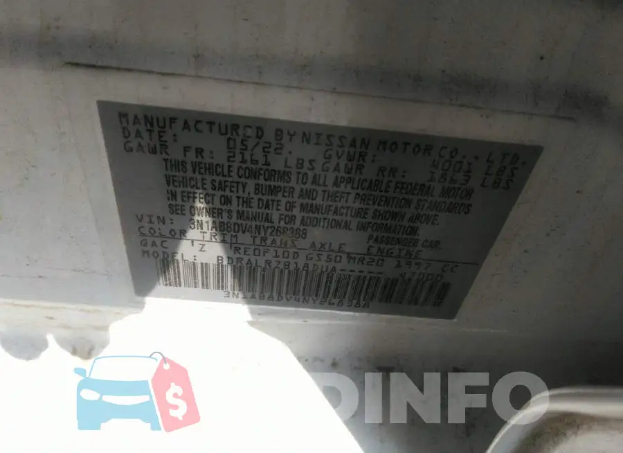 3N1AB8DV4NY268388 Photo# 9