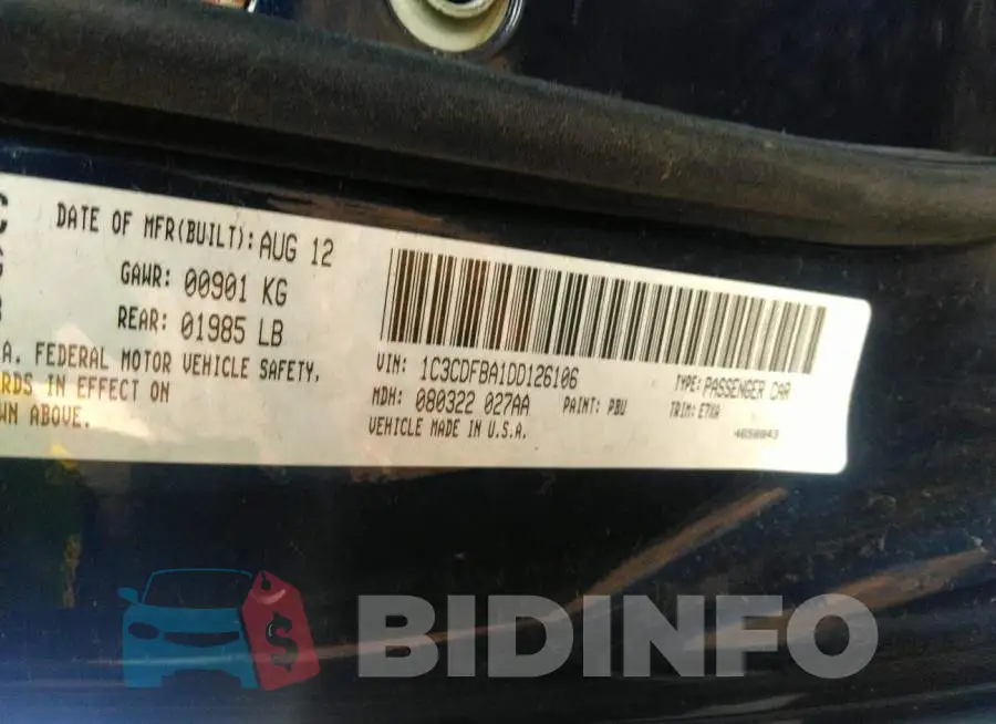 1C3CDFBA1DD126106 Photo# 9