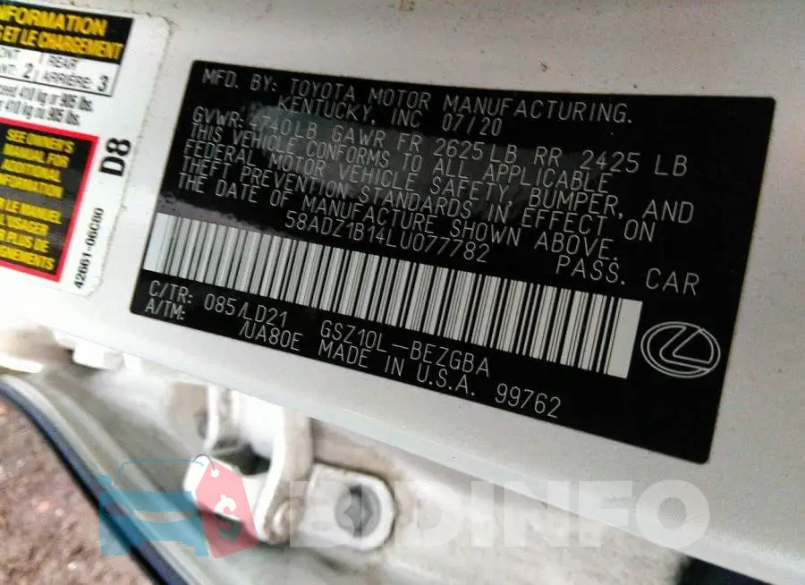 58ADZ1B14LU077782 Photo# 9