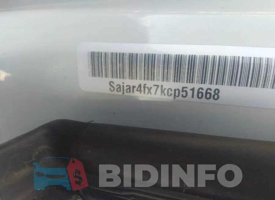SAJAR4FX7KCP51668 Photo# 9