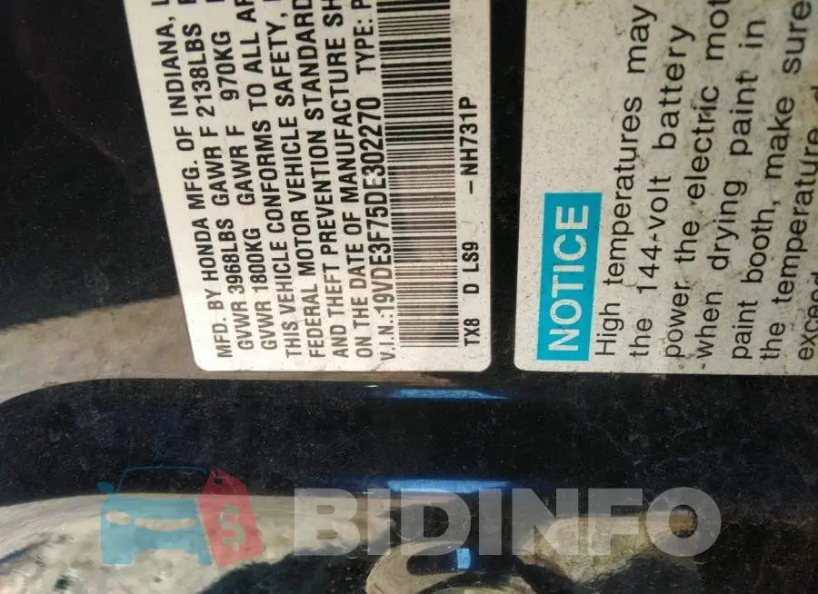 19VDE3F75DE302270 Photo# 9