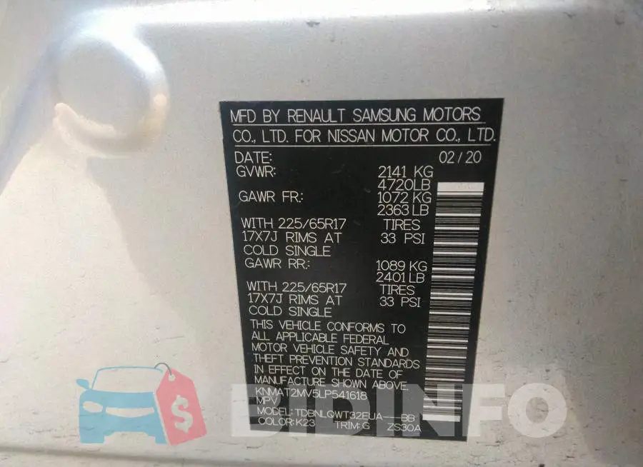KNMAT2MV5LP541618 Photo# 9