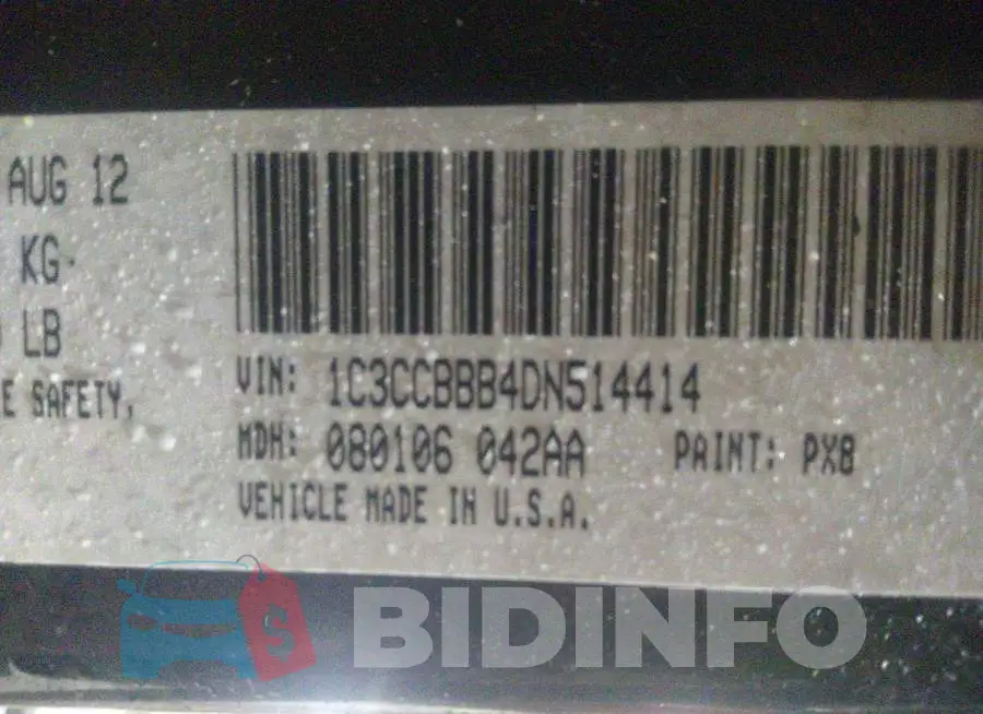 1C3CCBBB4DN514414 Photo# 9