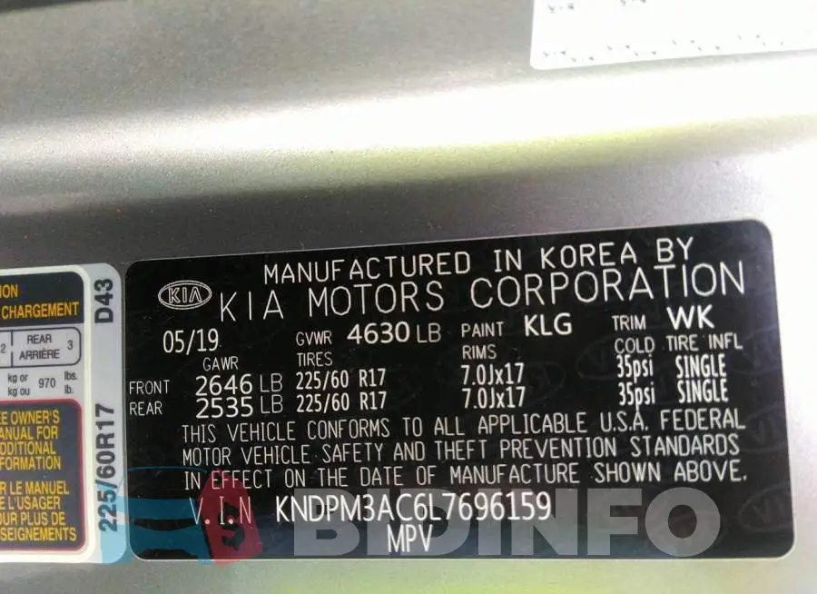 KNDPM3AC6L7696159 Photo# 9
