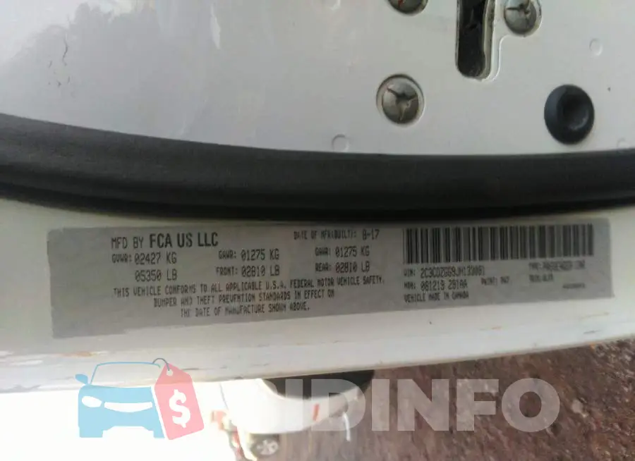 2C3CDZGG9JH133091 Photo# 9
