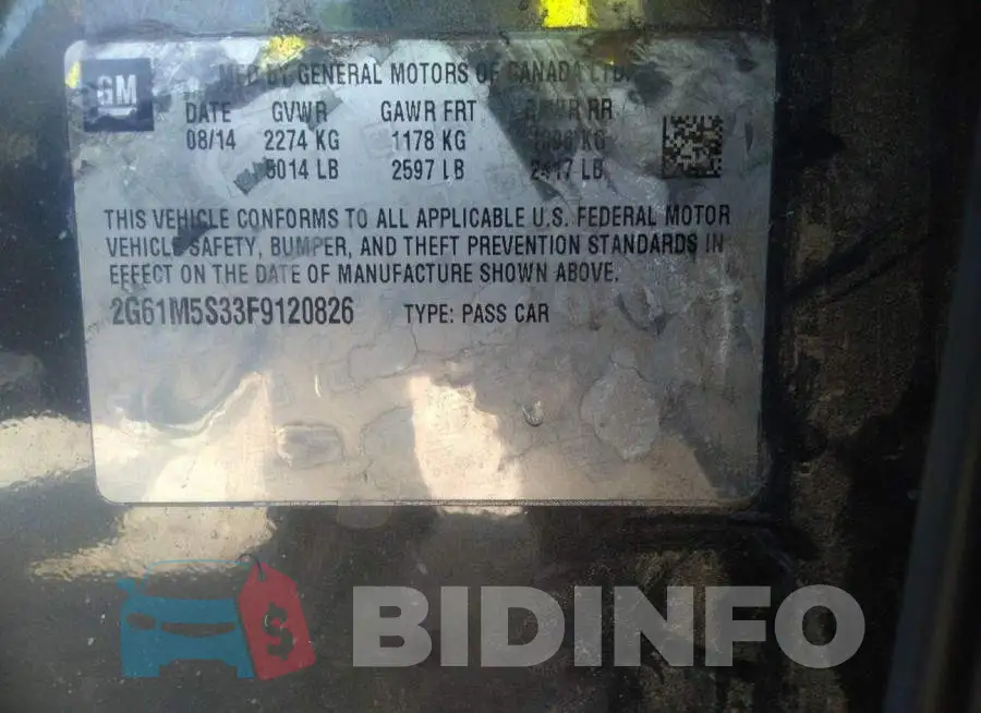 2G61M5S33F9120826 Photo# 9