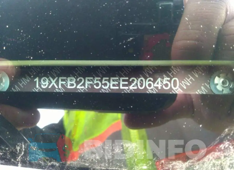 19XFB2F55EE206450 Photo# 9
