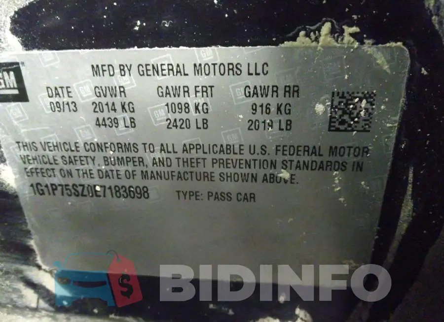 1G1P75SZ0E7183698 Photo# 9