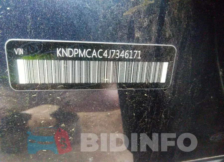 KNDPMCAC4J7346171 Photo# 9