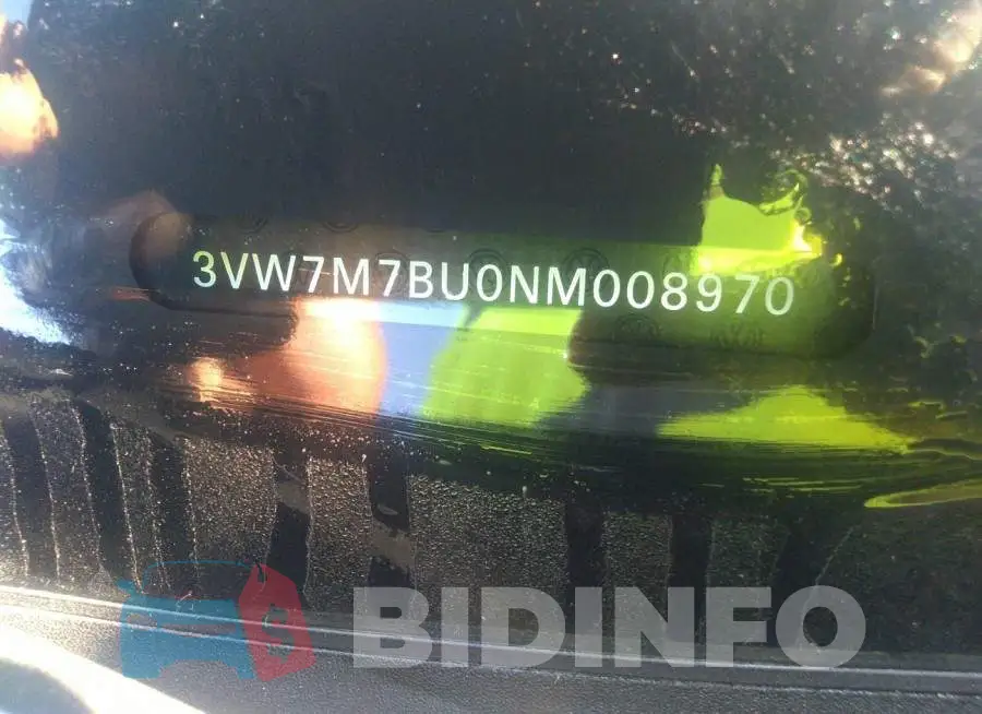 3VW7M7BU0NM008970 Photo# 9