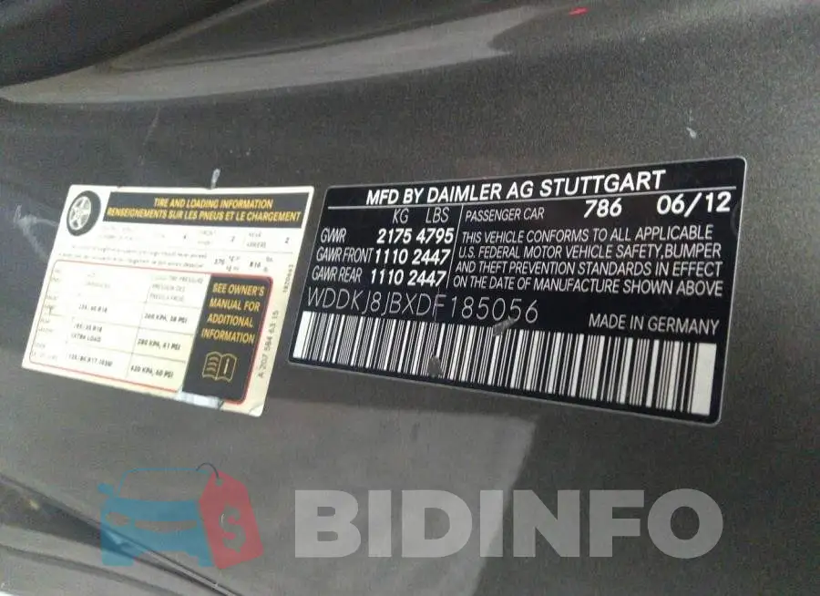 WDDKJ8JBXDF185056 Photo# 9