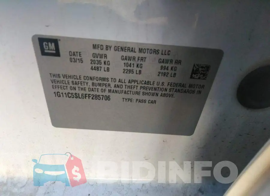 1G11C5SL6FF285706 Photo# 9