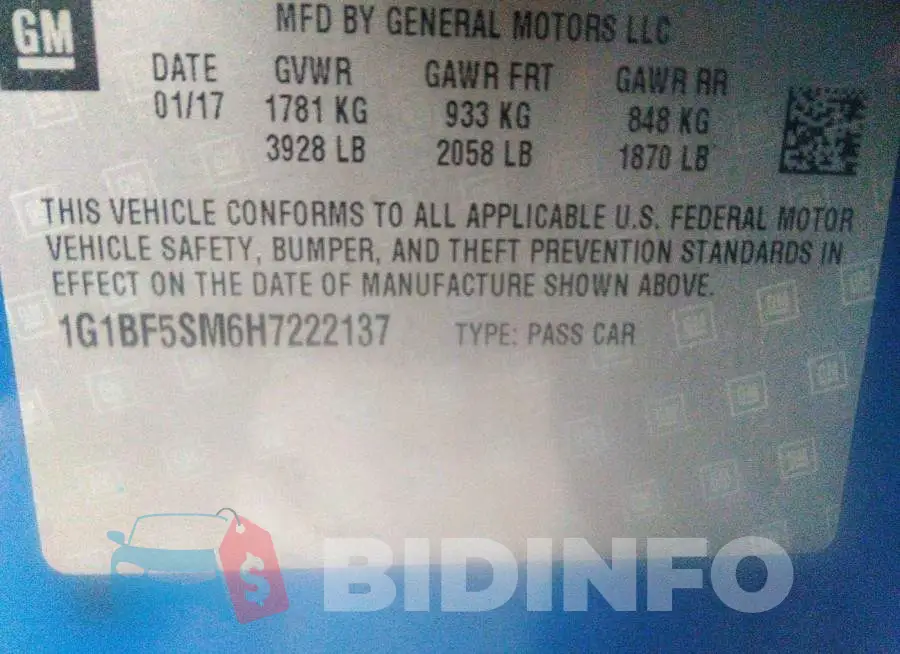 1G1BF5SM6H7222137 Photo# 9