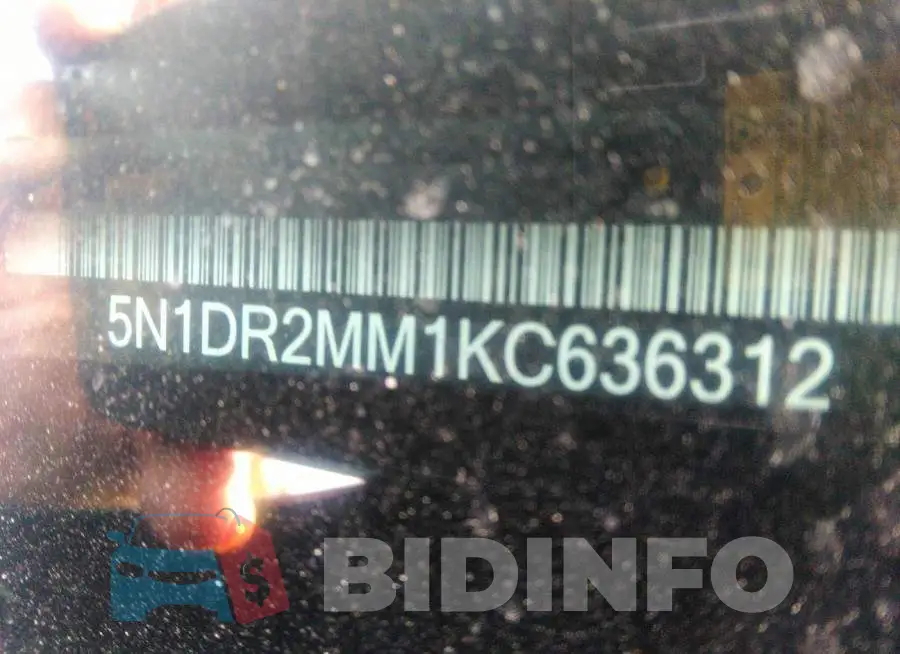 5N1DR2MM1KC636312 Photo# 9