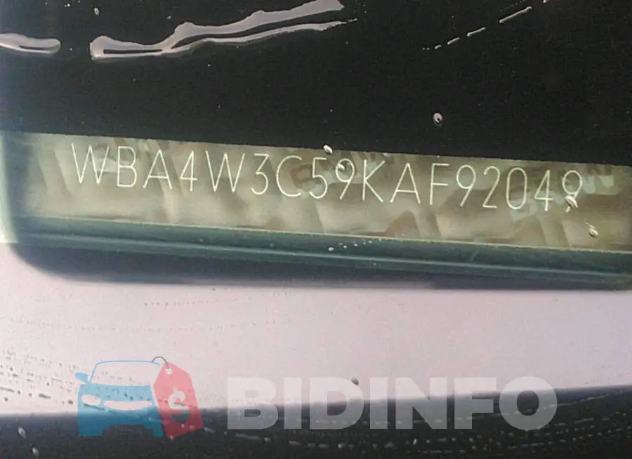 WBA4W3C59KAF92049 Photo# 9