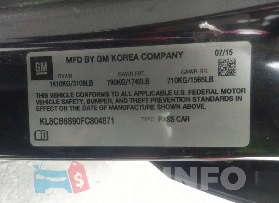 KL8CB6S90FC804871 Photo# 9