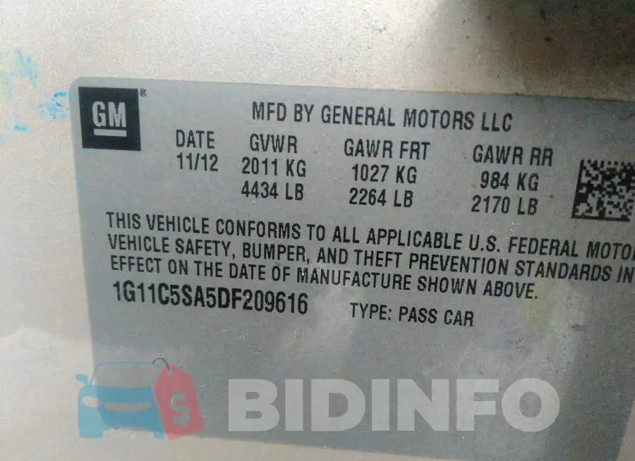 1G11C5SA5DF209616 Photo# 9