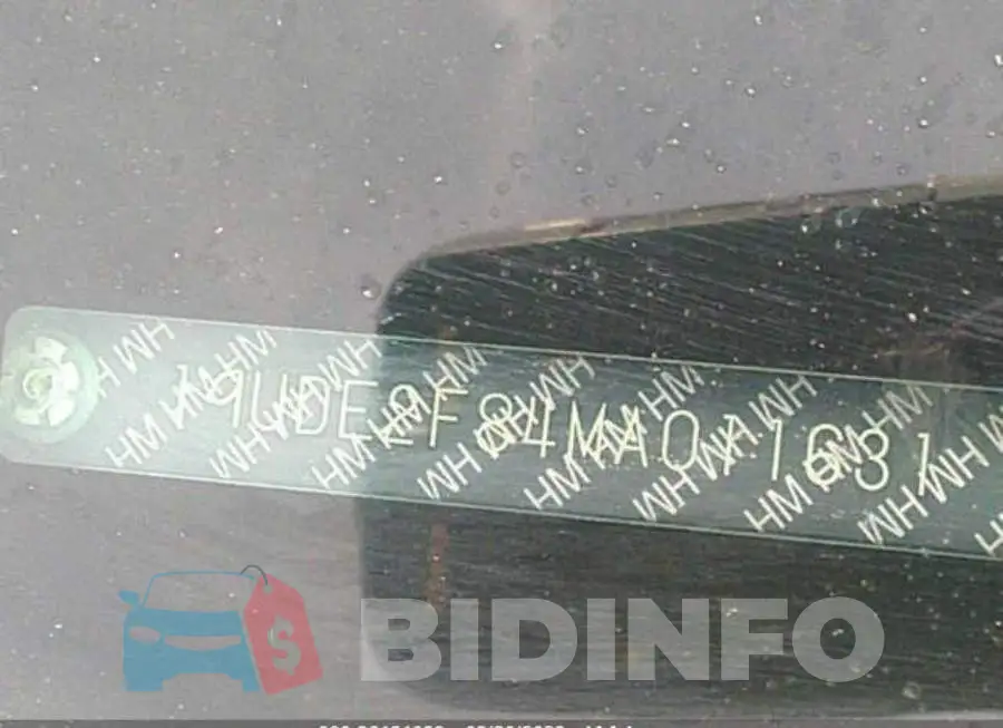 19UDE2F84MA011631 Photo# 9