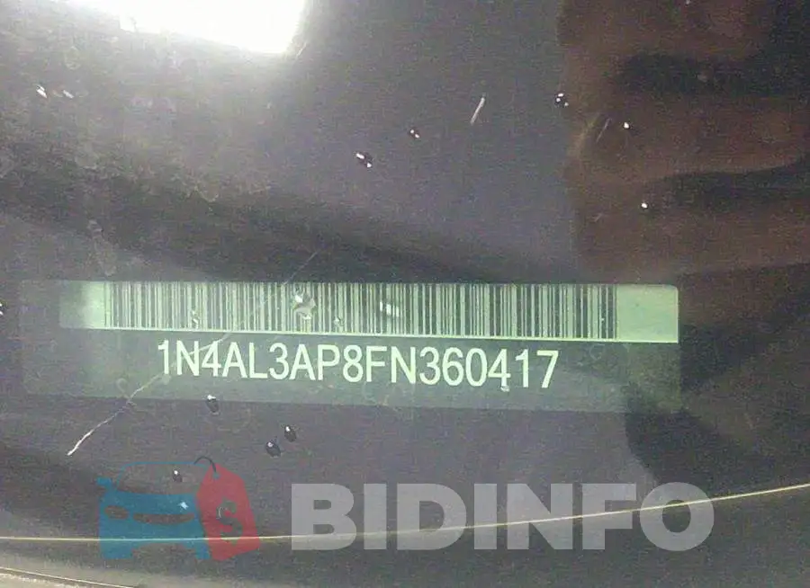 1N4AL3AP8FN360417 Photo# 9