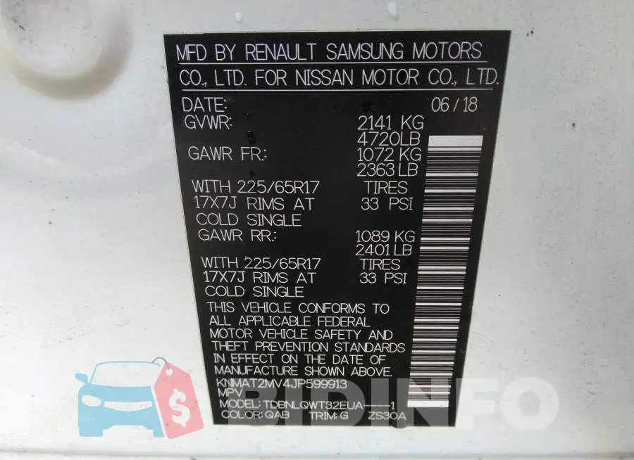 KNMAT2MV4JP599913 Photo# 9