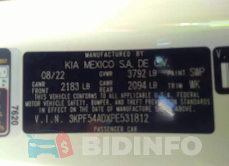 3KPF54ADXPE531812 Photo# 9