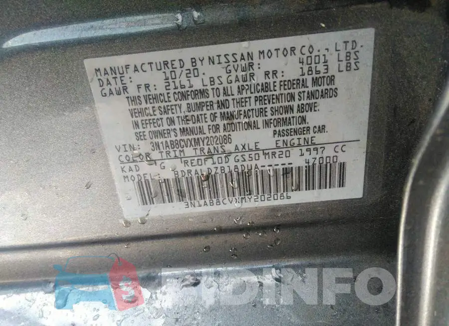 3N1AB8CVXMY202086 Photo# 9