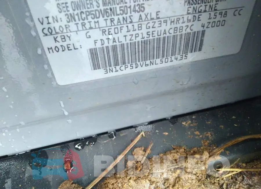 3N1CP5DV6NL501435 Photo# 9
