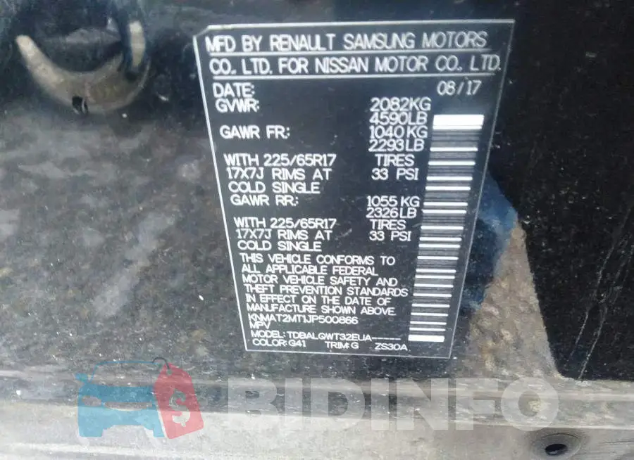 KNMAT2MT1JP500866 Photo# 9