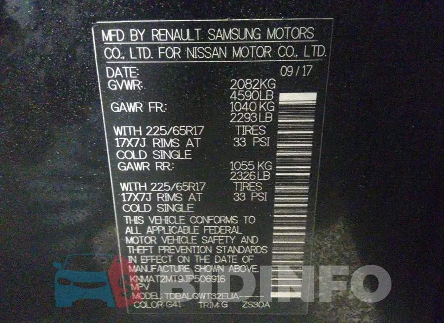 KNMAT2MT9JP506916 Photo# 9