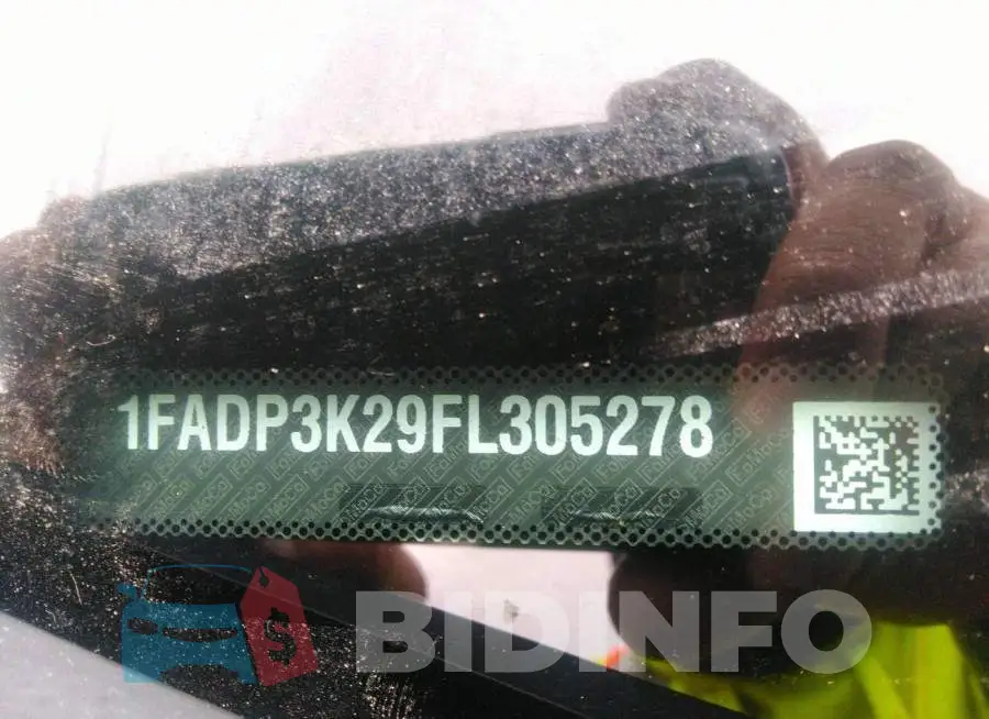 1FADP3K29FL305278 Photo# 9