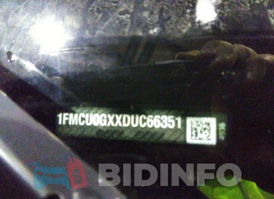 1FMCU0GXXDUC66351 Photo# 9