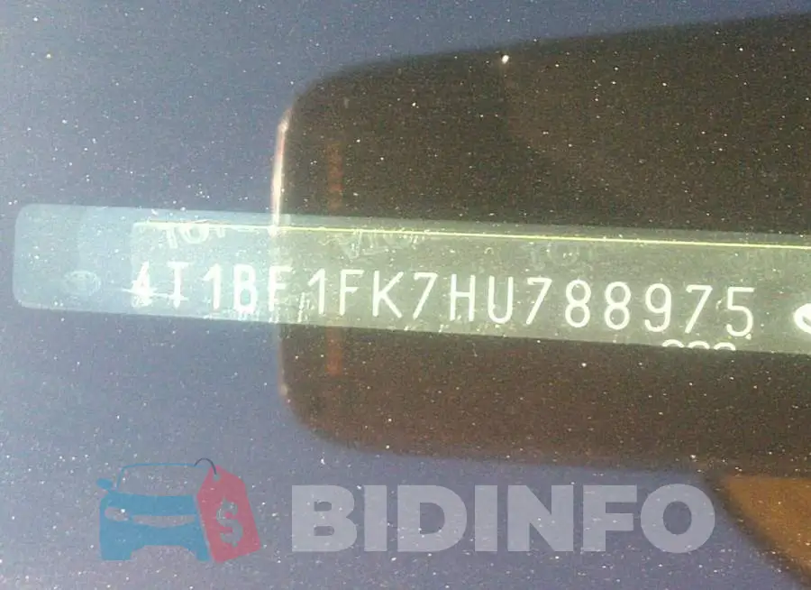 4T1BF1FK7HU788975 Photo# 9