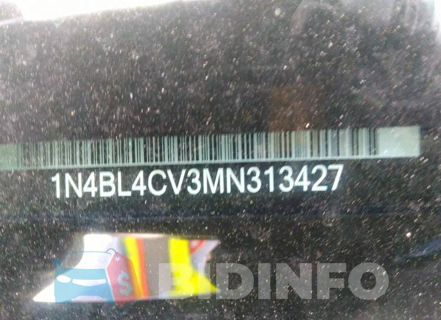 1N4BL4CV3MN313427 Photo# 9