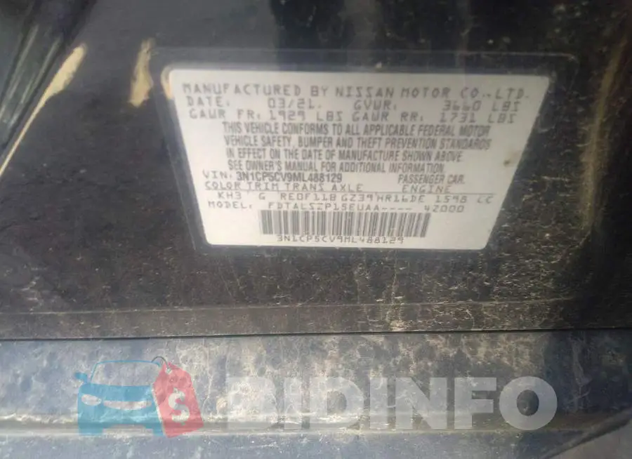 3N1CP5CV9ML488129 Photo# 9