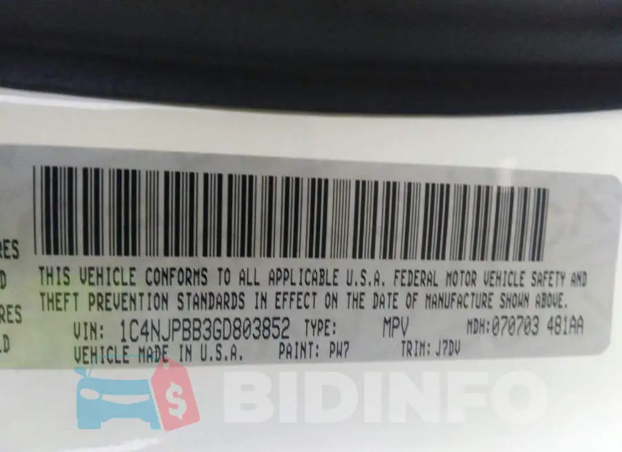 1C4NJPBB3GD803852 Photo# 9