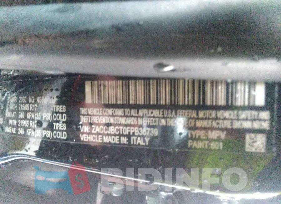 ZACCJBCT0FPB36739 Photo# 9