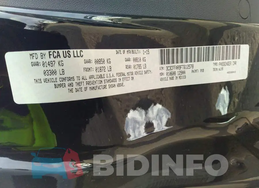 3C3CFFAR9FT612578 Photo# 9
