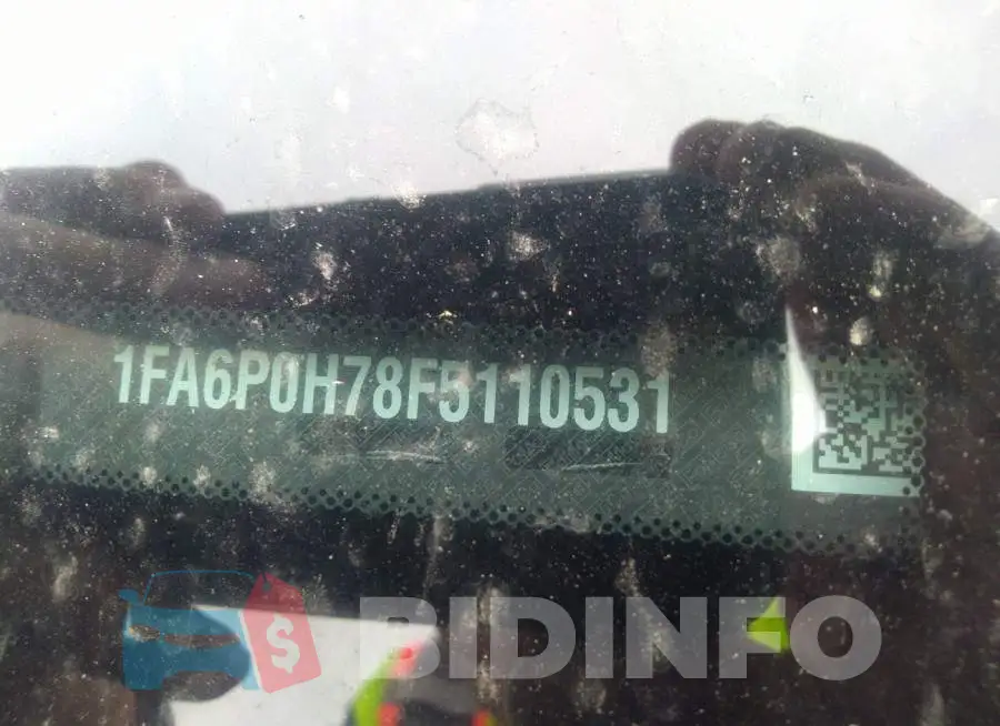 1FA6P0H78F5110531 Photo# 9