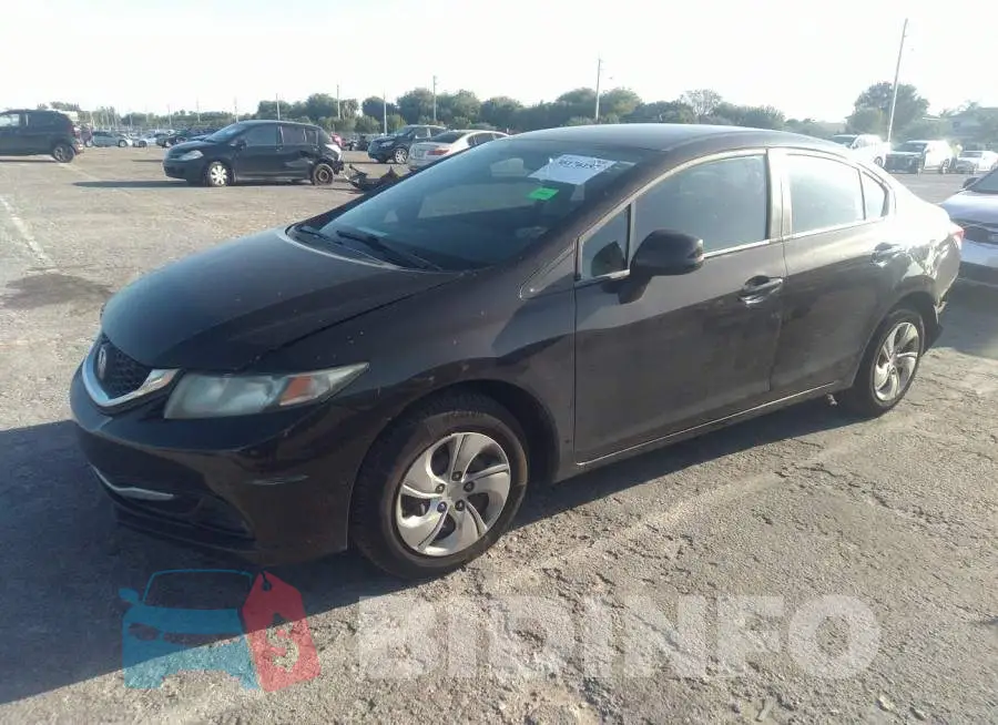 19XFB2F50DE045861 Photo# 2