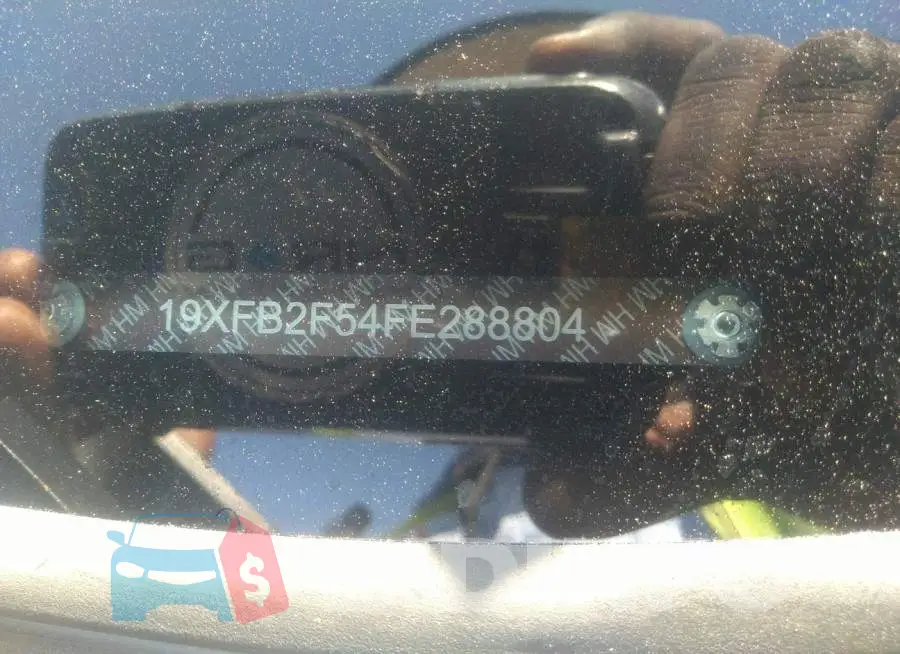 19XFB2F54FE288804 Photo# 9