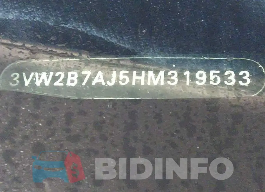 3VW2B7AJ5HM319533 Photo# 9