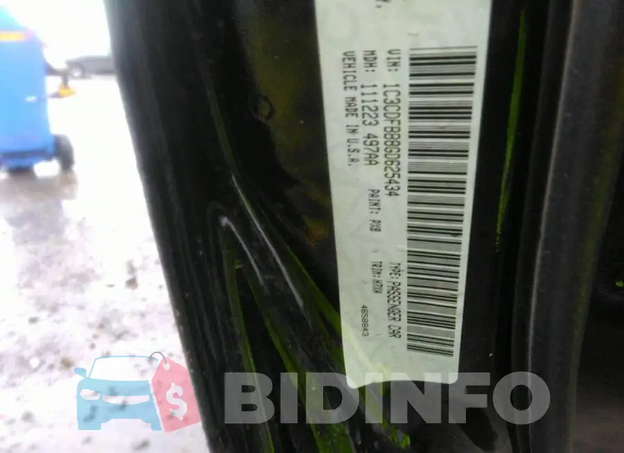 1C3CDFBB8GD625434 Photo# 9