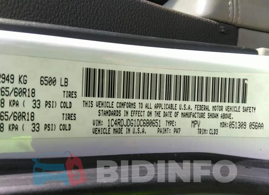 1C4RDJDG1DC680651 Photo# 9