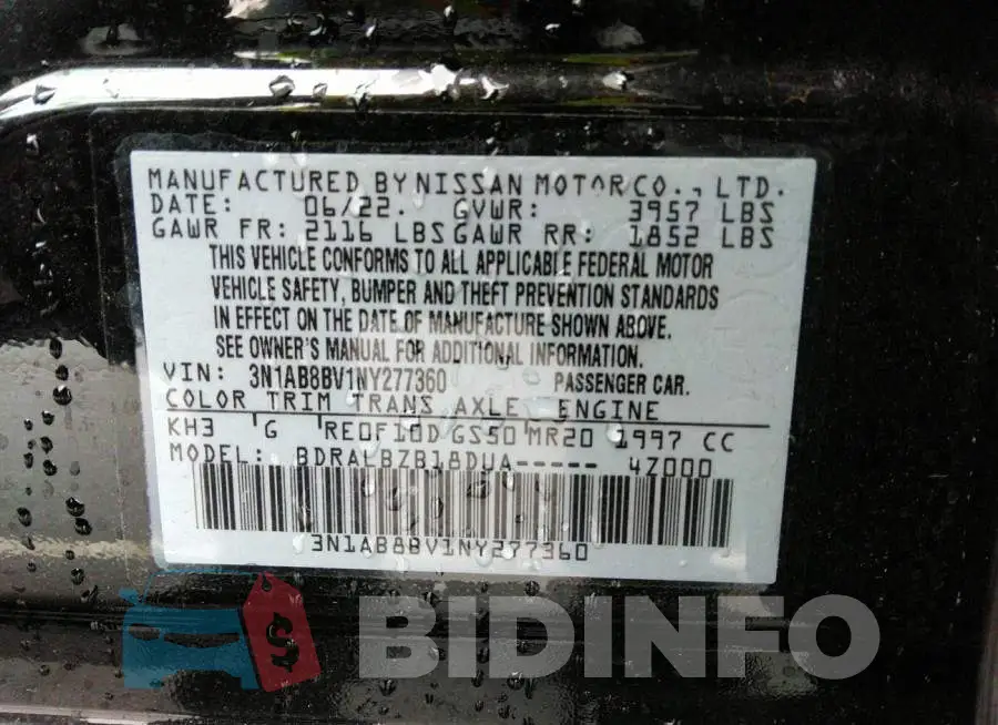 3N1AB8BV1NY277360 Photo# 9