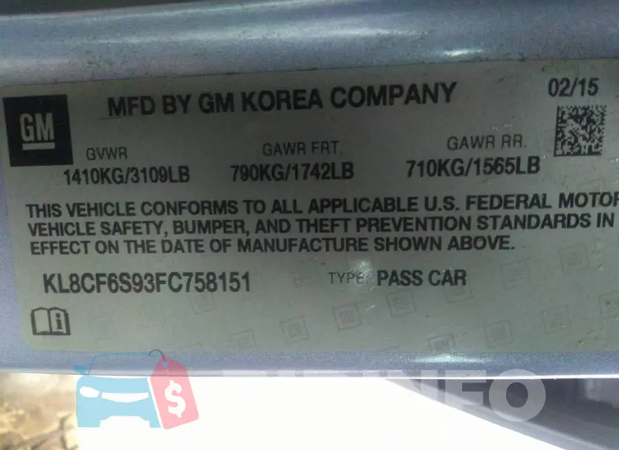 KL8CF6S93FC758151 Photo# 9